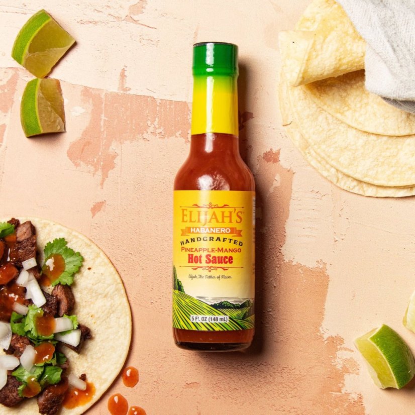Elijah´s Habanero, Ananas & Mango chilli omáčka 148ml