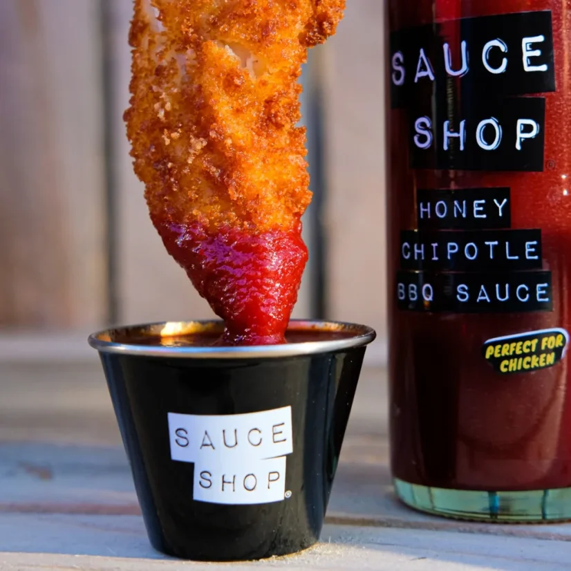 Sauce Shop BBQ omáčka Med a Chipotle 340g