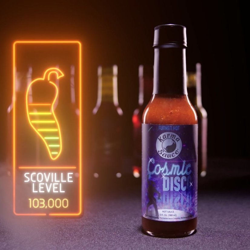 Karma Sauce Cosmic Disco chilli omáčka 148ml