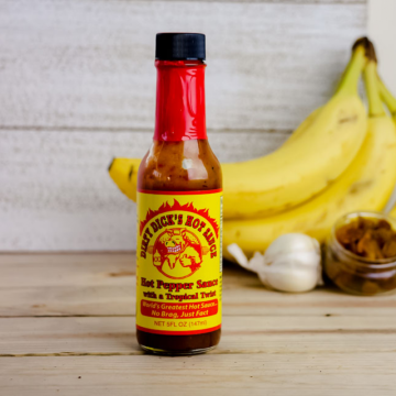 Světově proslulá chilli omáčka Dirty Dick´s with tropical twist