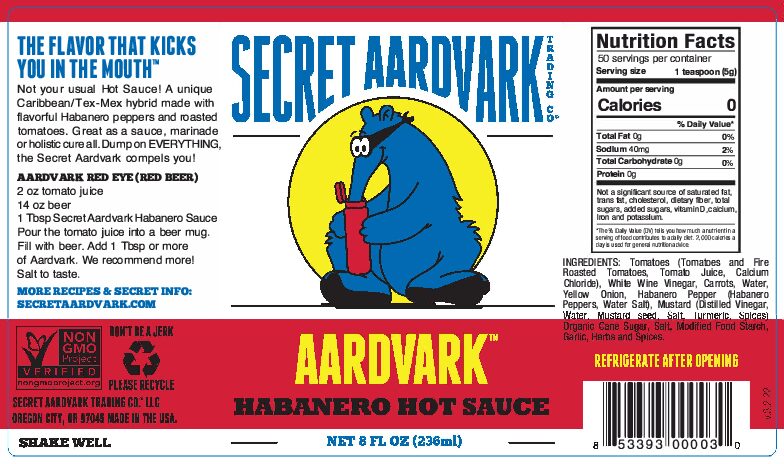 Secret Aardvark Habanero chilli omáčka 238ml