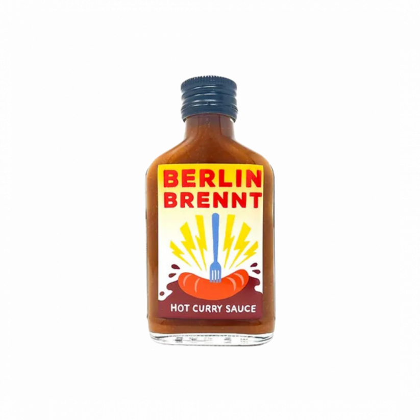 Berlin Brennt Hot Curry Sauce 100ml