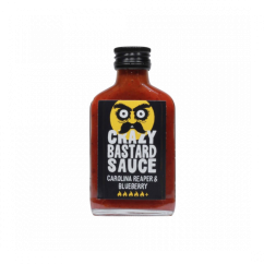 Crazy Bastard Carolina Reaper & Borůvky chilli omáčka 100ml