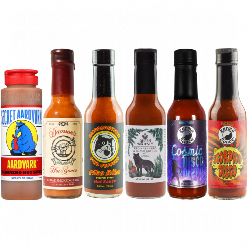 Hot Ones Sada Chilli Omáčok Six Pack