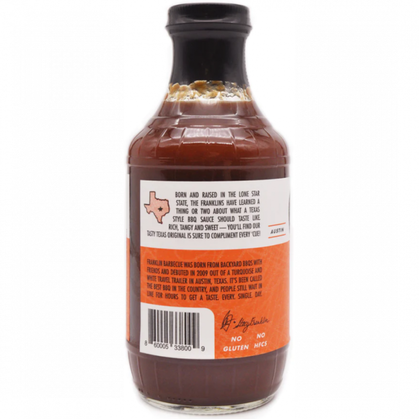 Franklin Barbecue Original Texas BBQ omáčka 510g