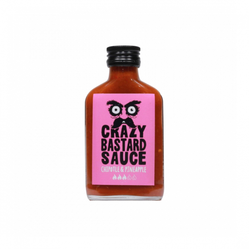Crazy Bastard Chipotle & Ananas chilli omáčka 100ml