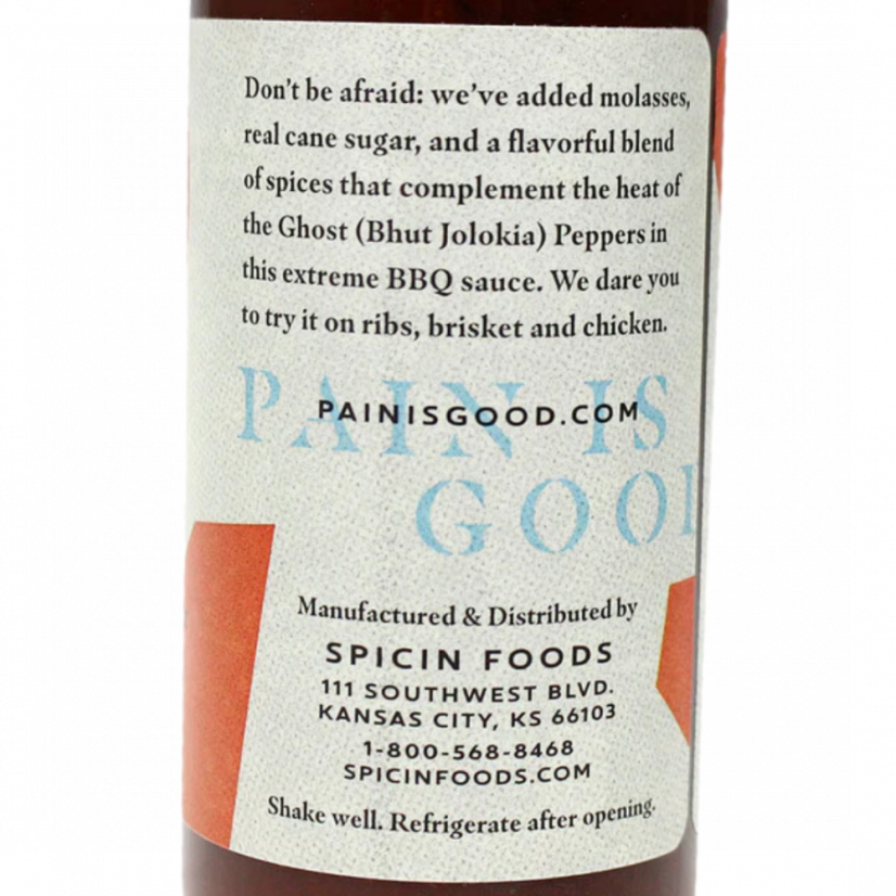 Pain is good Ghost Pepper BBQ omáčka 425g