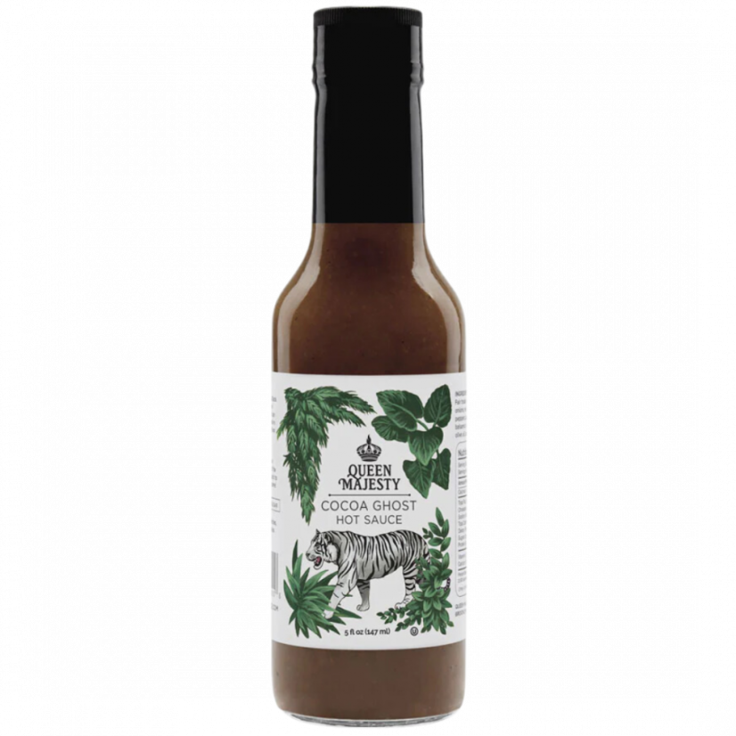 Queen Majesty Kakao & Ghost Pepper chilli omáčka 147ml