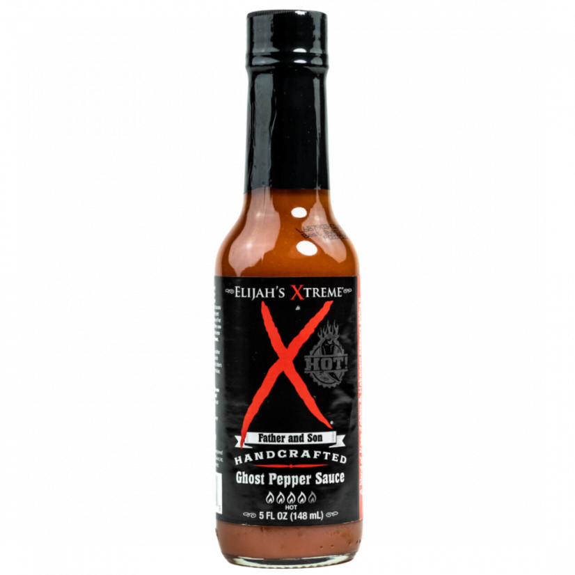 Elijah´s Xtreme Ghost Pepper chilli omáčka 148ml