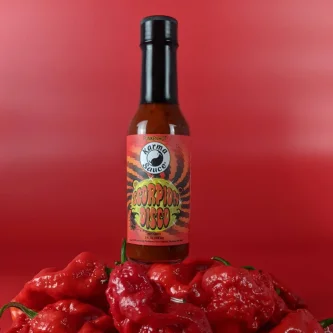 Recenze chilli omáčky Karma Sauce Scorpion Disco
