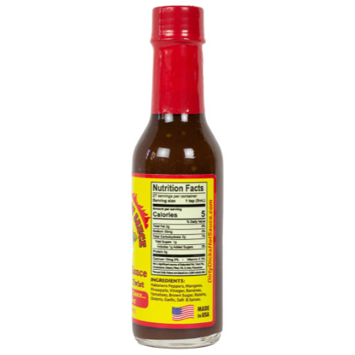 Dirty Dick’s Chilli omáčka s tropickým ovocem 147ml
