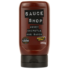 Sauce Shop BBQ omáčka Med a Chipotle 340g