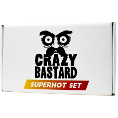 Sada Extrémně Pálivých Chilli Omáček Crazy Bastard