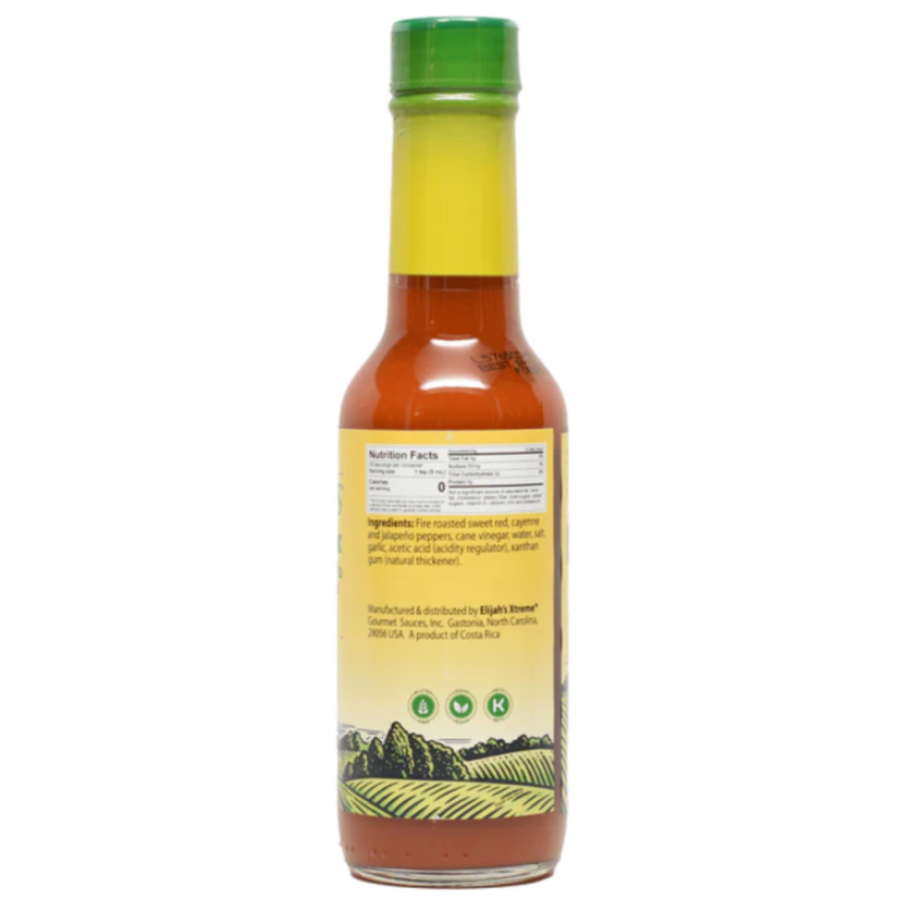 Elijah´s chilli omáčka z pečených papriček Cayenne a Jalapeño 148ml