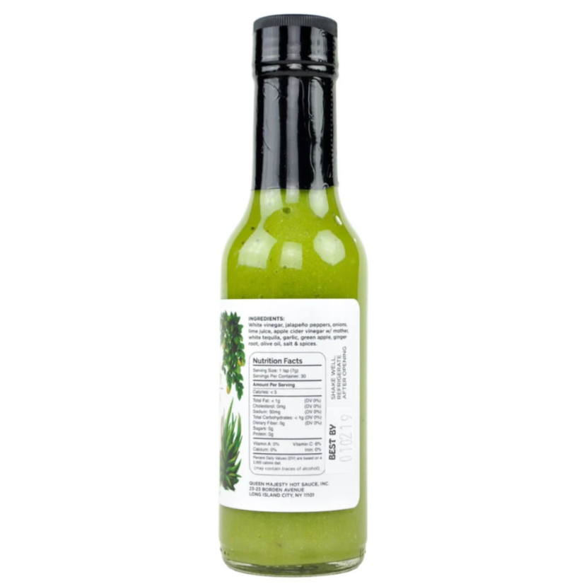 Queen Majesty Jalapeno, Tequila a Limetka chilli omáčka 147ml