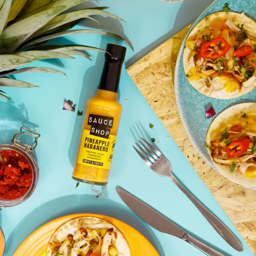Sauce Shop Pineapple Habanero chilli omáčka 160ml
