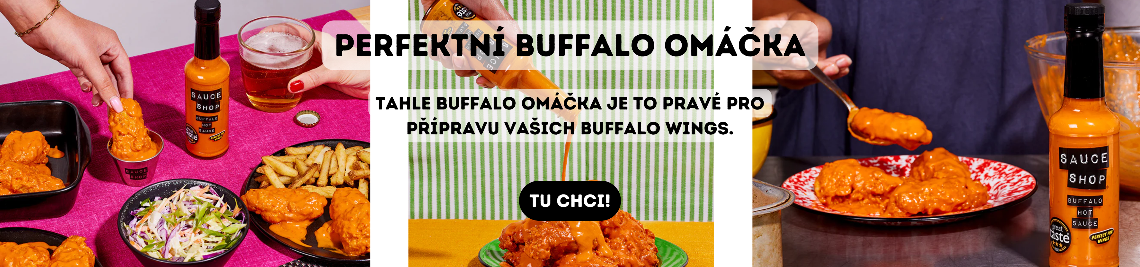 Perfektní buffalo omáčka!