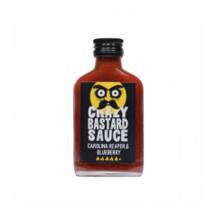 Crazy Bastard Carolina Reaper & Borůvky chilli omáčka 100ml