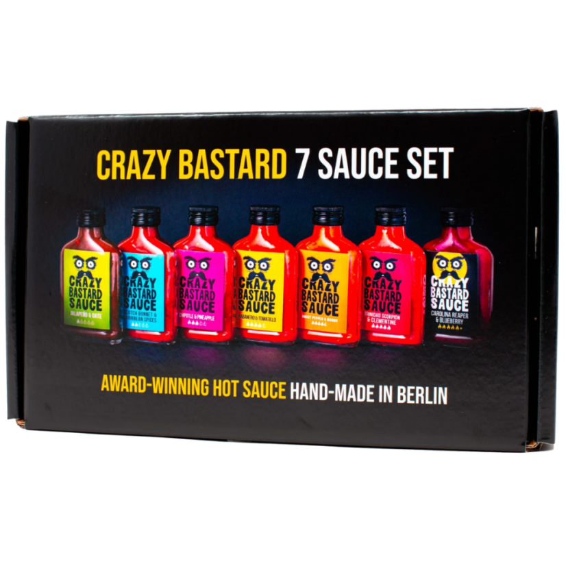 Sada 7 Chilli Omáček Crazy Bastard