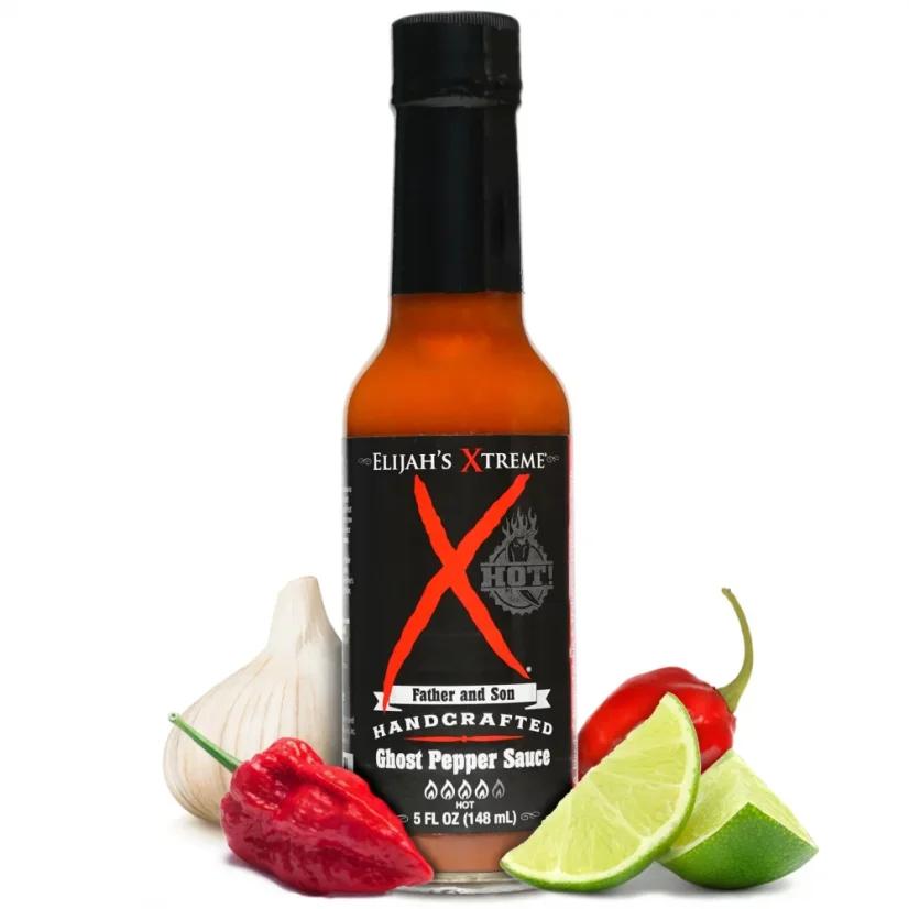 Elijah´s Xtreme Ghost Pepper chilli omáčka 148ml
