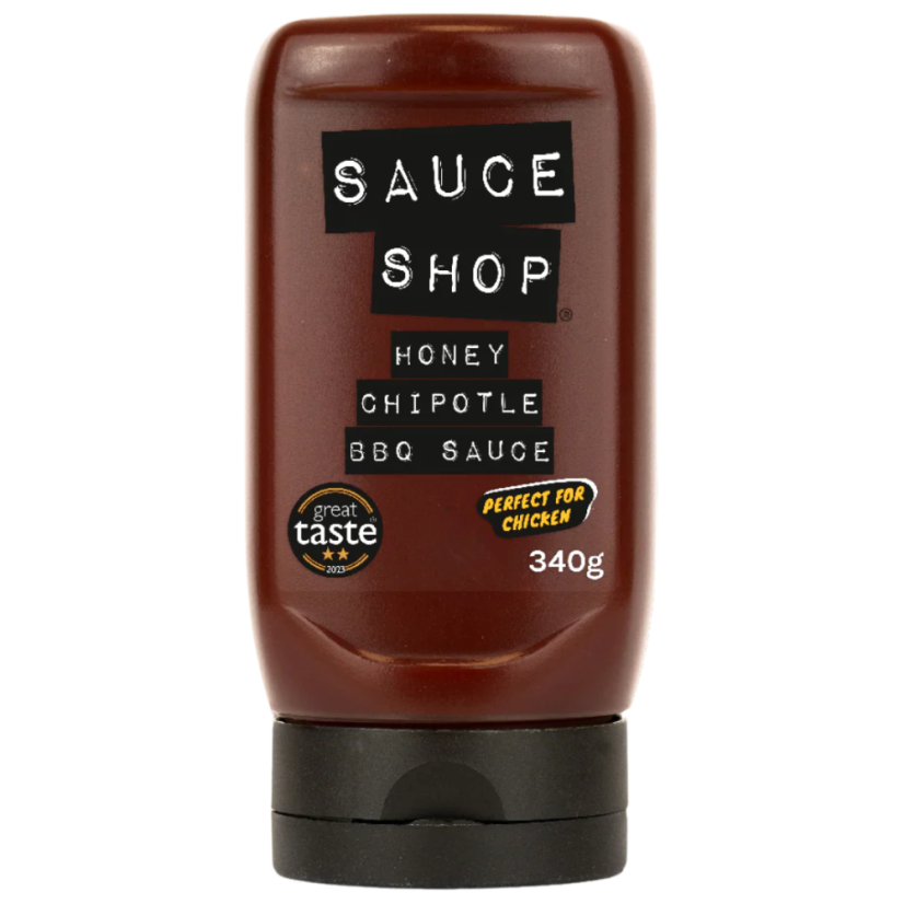 Sauce Shop BBQ omáčka Med a Chipotle 340g