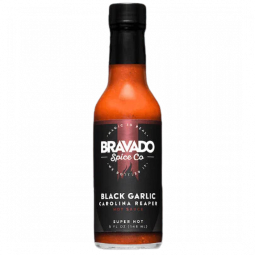 Bravado Black Garlic & Carolina Reaper chilli omáčka 148 ml