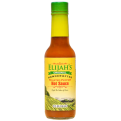 Elijah´s chilli omáčka z pečených papriček Cayenne a Jalapeño 148ml