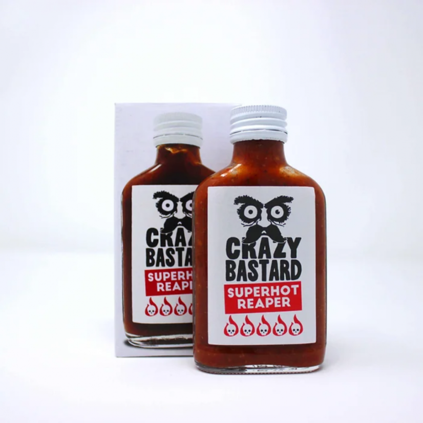 Crazy Bastard Superhot Reaper chilli omáčka 100ml