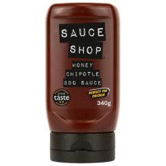 Sauce Shop BBQ omáčka Med a Chipotle 340g