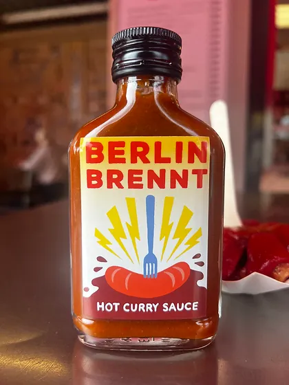 Berlin Brennt Hot Curry chilli omáčka 100ml