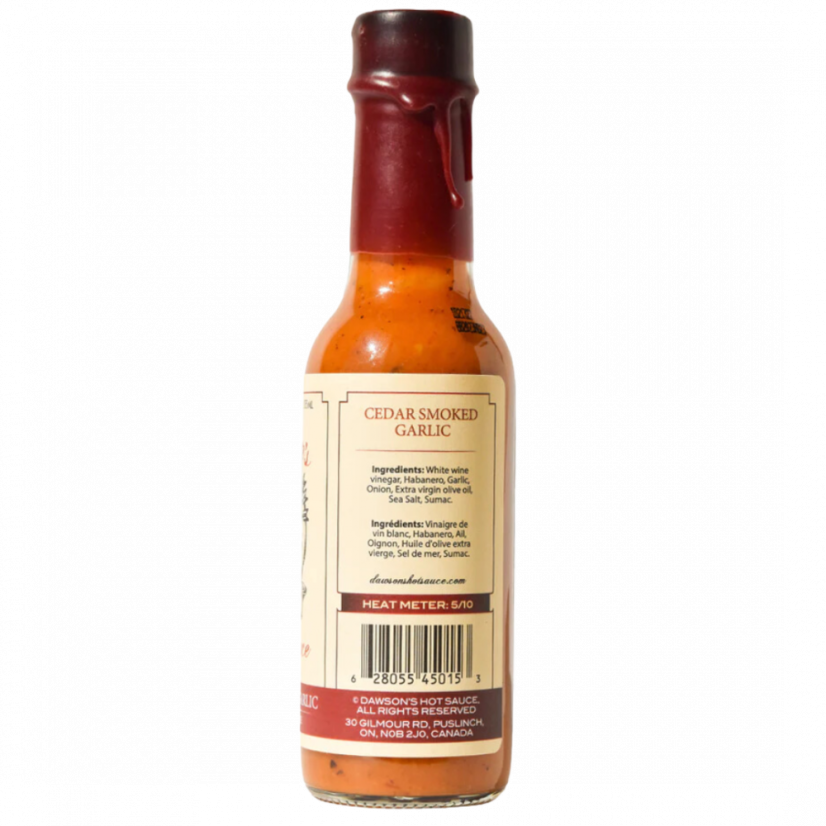 Dawson´s Cedar Smoke Garlic chilli omáčka 155ml
